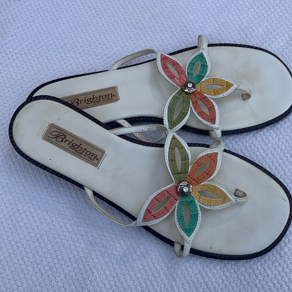 Vintage Brighton sandals. Omega 8M. Made in Italy.